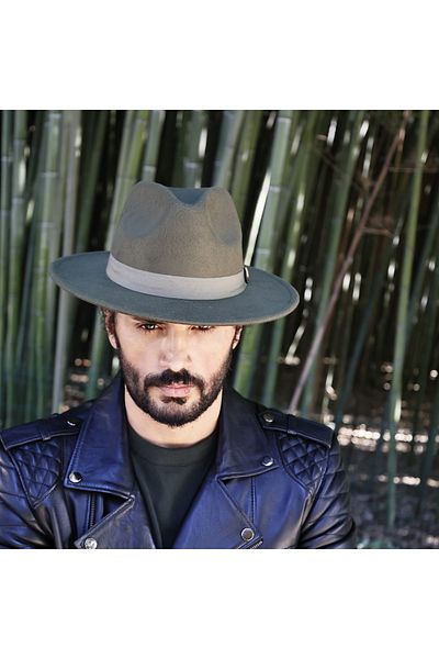 laviyonsa Men's fedora Panama hat