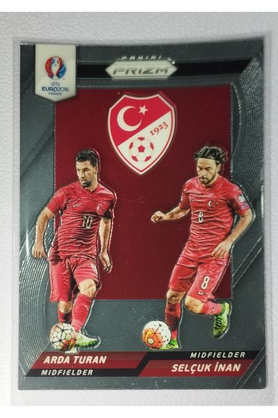 Panini ARDA TURAN SELCUK INFAN DOBLLE TROUBLE PRISM CARD