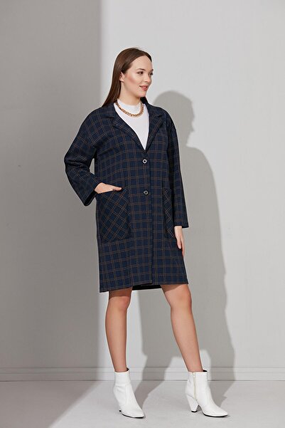 ALEXANDERGARDI PALTON OVERDIMENSIONAL NECĂPTUTĂ, CU NASTURĂ (B22-158209)