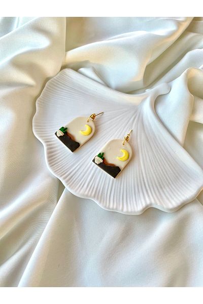 TREND Miyamila Collection Desert Themed Polymer Earrings