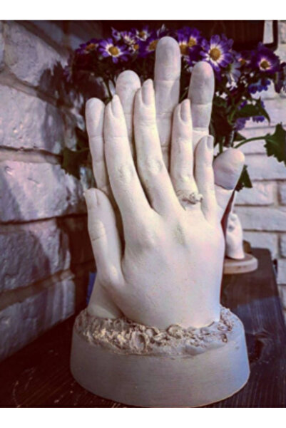 Sivar Aljinat El Ve Ayak Kalıbı Malzeme Lüx Seti- Ten Rengi Akrilik Taş Boyası - Fırça