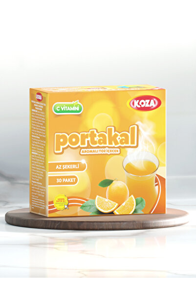 Koza Az Şekerli Tek İçimlik Portakal Aro. İçecek Tozu (30 Stick)