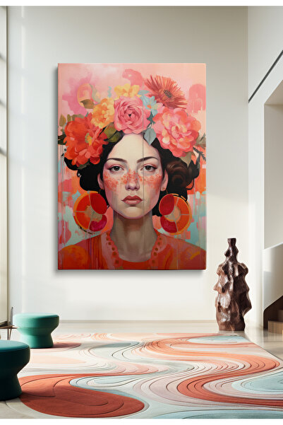 HOMEPACK Ζωγραφική σε καμβά Τοίχος Μονός Καμβάς Ζωγραφική Boho Classic Modern...