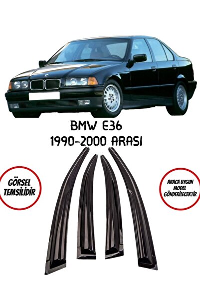 BALP Bmw  Uyumlu E36 1990--2000 Arası Cam Rüzgarlık 4lü Takım