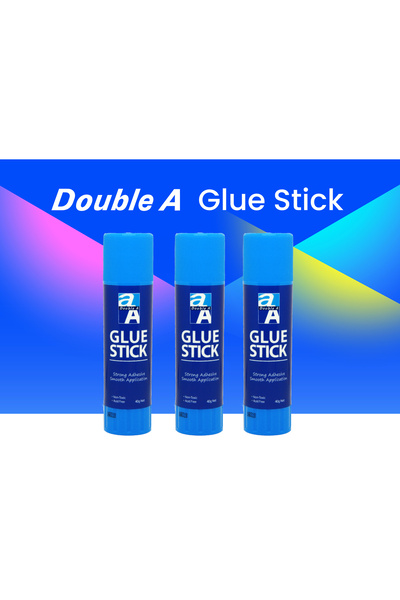 DOUBLE A Glue Stick Yapıştırıcı 3 x40GR