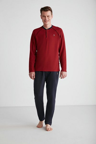 U.S. Polo Assn. ΒΑΣΗ. POLO ASSN. 18734 Σετ ανδρικής πιτζάμα με πατιλέτα