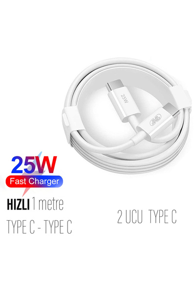 Subzero Samsung S20 - S20 FE - S20+ Plus - S22 Uyumlu Hızlı Şarj Kablosu 25W ...