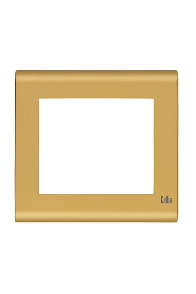MAKEL Matte Gold Single Frame 2346701
