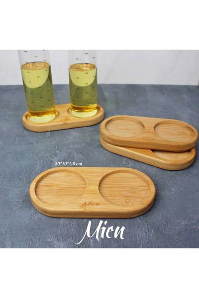 MİEN Mien Large Size Bamboo Oil Pot Mat