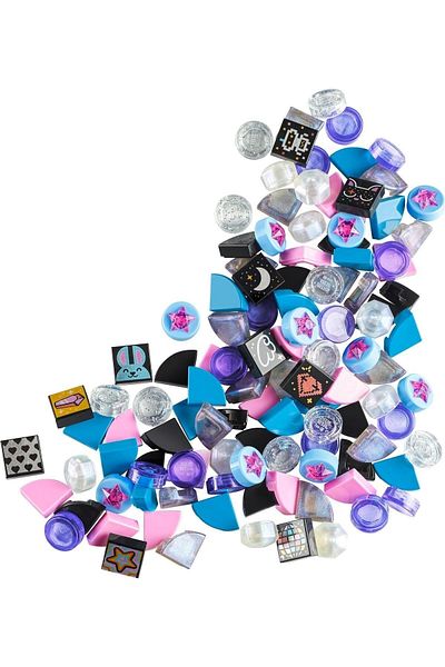LEGO ® DOTS Extra DOTS Series 8 – Glitter and Sparkle 41803 - Creative DIY Decoration Set (115 Pieces)