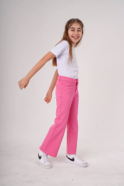 ASL GOLF CLUB Kız Çocuk Geniş Paça Pantalon