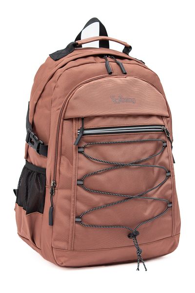 KAFF Young 51537 Pink Pink Unisex Multi-Pocket Water Resistant Backpack