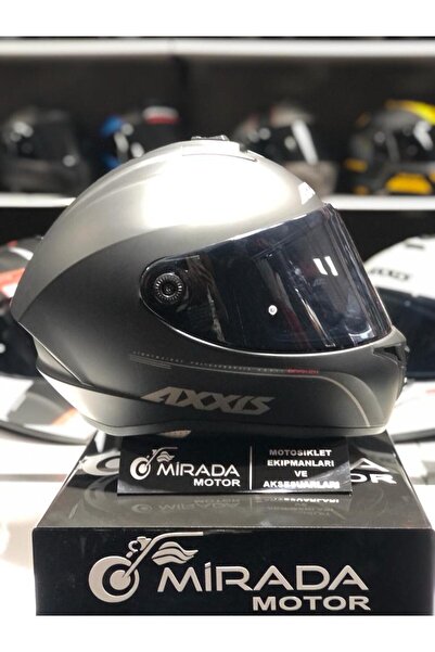 AXXIS Draken Mat Siyah Full Face Kask