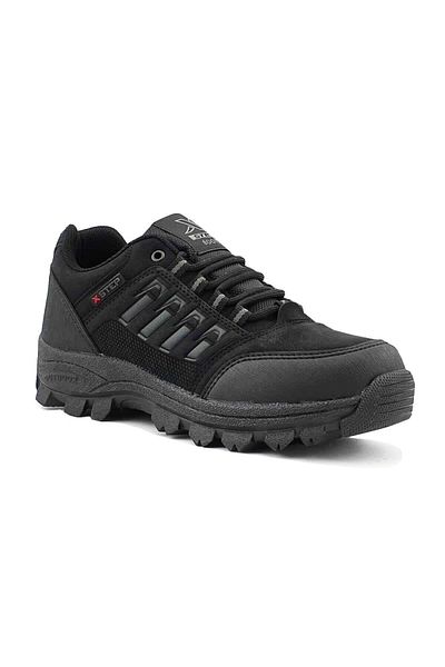 XStep Unisex Μαύρες X5 Αδιάβροχες Χειμερινές Κοντές Μπότες Trekking
