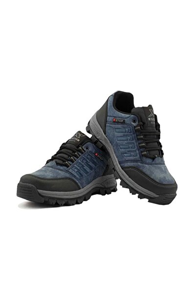 TARZPARK XSTEP Erkek Lacivert Kısa Kışlık Trekking Bot