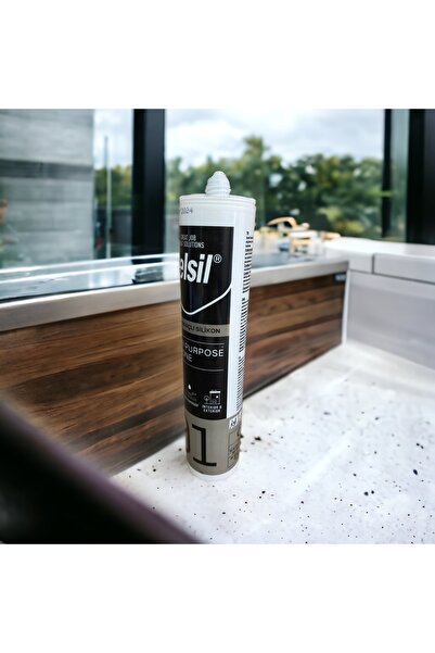 RENK YAPI RÜYASI ANKASTRE OCAK YAPIŞTIRMAK ,İÇİN SİLİKON, SİYAH SİLİKON SİYAH