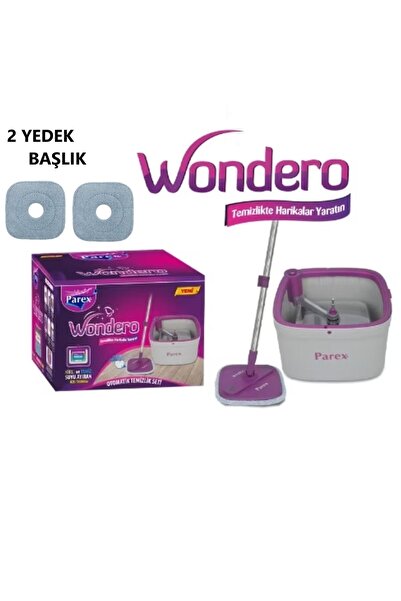 Parex Wondero Temizlik Seti + 2 Yedek Mop Başlığı