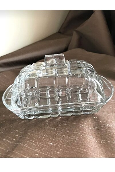 Kelepir Fırsatlar 3 Adet Cam Tereyağı Saklama Kabı Kahvaltılık