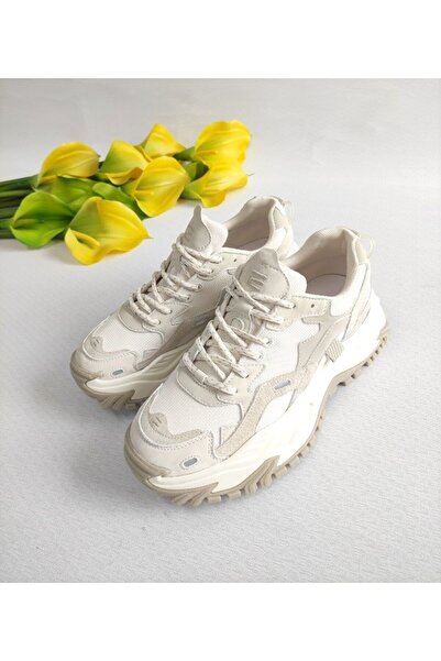 Of&Off Kadın Hakiki Deri Ithal Sneaker