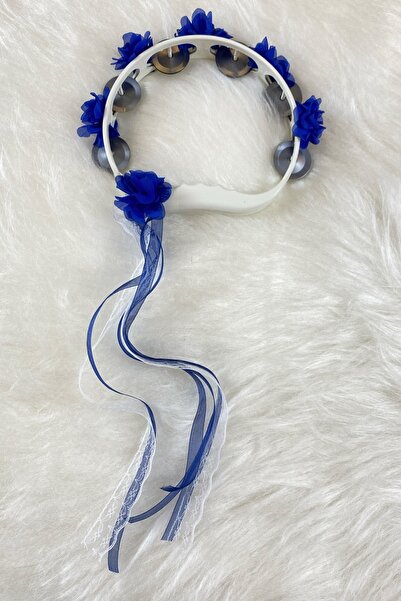 ZEYMERADE ساكس الأزرق المزخرف العروس وصيفة الشرف الحناء ليلة الدف، ثلاثة أحجا...