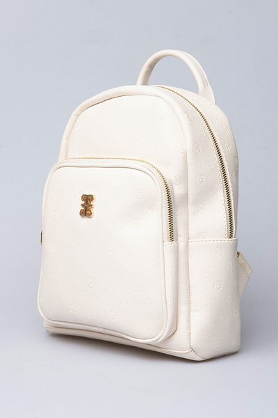 Pierre Cardin Ecru Floater Women's Backpack 05Po22Y1553