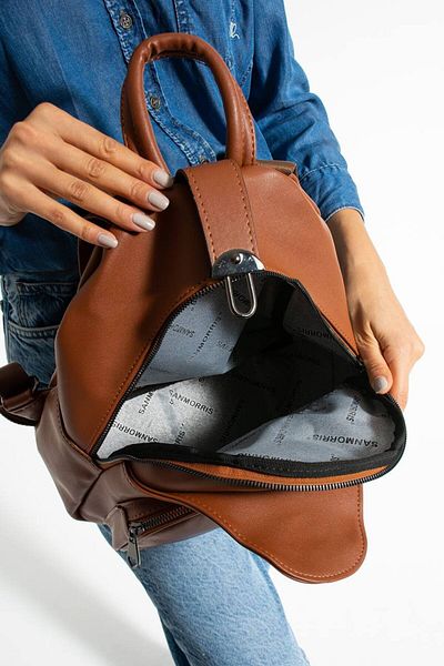 YOGII Banes Model School Casual Δερμάτινη Γυναικεία Τσάντα VIP Luxury Multi-Eye Functional