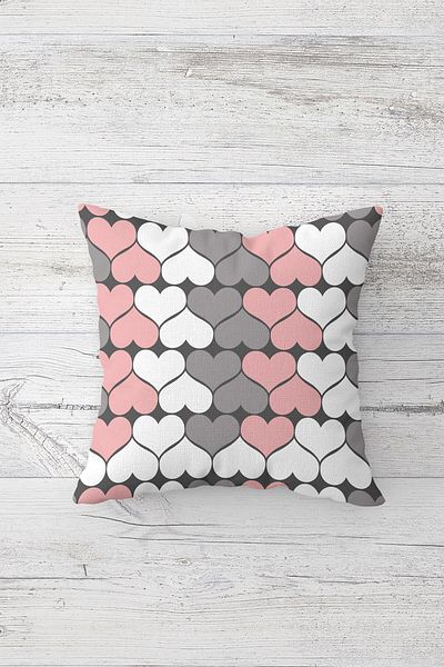 on the clouds Thanksgiving and Heart Themed Greatful Hidden Zippered Throw Pillow Cover Sofa Pillow Cover Set (4 PCS)