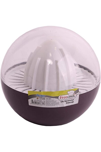 TEKNO İSTANBUL Ufo Şeklinde Narenciye Limon Sıkacağı (Ürün Çapı 12cm)