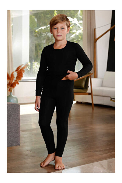 SÜSEN LİNGERİE طقم لباس حراري شتوي للأولاد، ملابس داخلية حرارية للأولاد، ملاب...