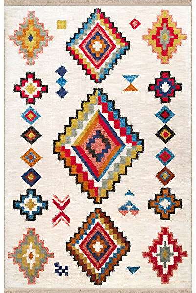 Rugs Modern Halı Beige Themed Traditional Motif Patterned Vintage Decorative ...