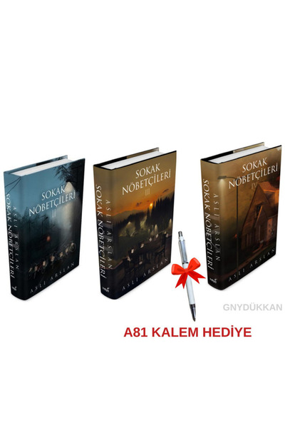 İndigo Kitap Sokak Nöbetçileri 2 Sokak Nöbetçileri 3 Sokak Nöbetçileri 4 Cilt...