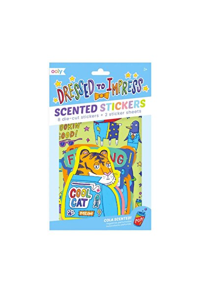 Ooly Set de autocolante Kokulu - Îmbrăcat pentru a impresiona