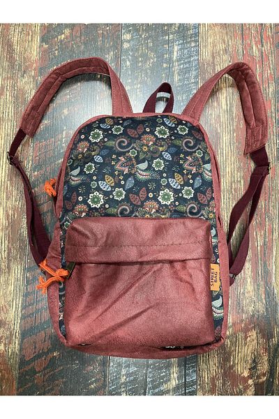 Street Bag Lycian Ethnic Authentic Bohemian Patterned Backpack Daily Use Travel Bag