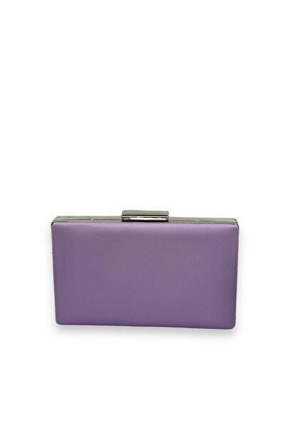 Biçanta Geanta de seara din satin de culoare liliac Geanta de seara Geanta de logodna Geanta de nunta