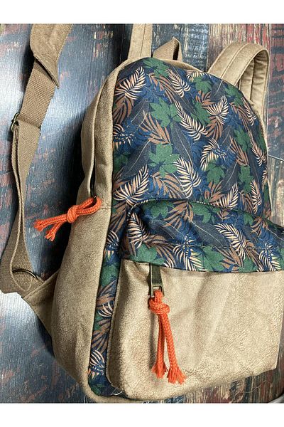 Street Bag Likya Ethnic Αυθεντικό σακίδιο πλάτης με μποέμ με μοτίβο καθημερινής χρήσης Τσάντα ταξιδιού