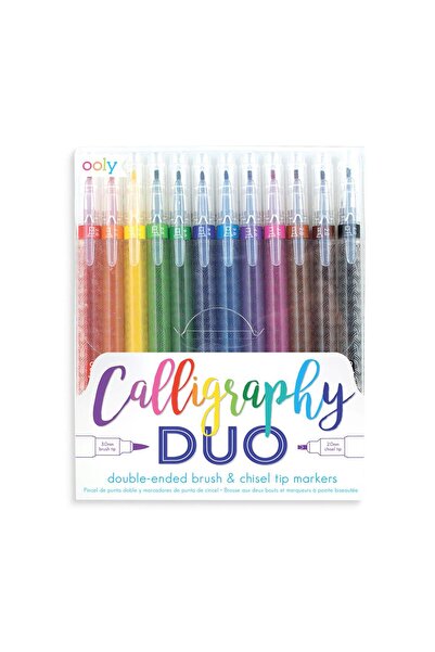Ooly Calligraphy Duo Çift Uçlu 12’li Kaligrafi Kalemi