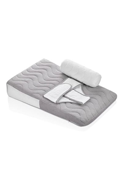 Babyjem وسادة الطفل الارتجاعية باللون الرمادي