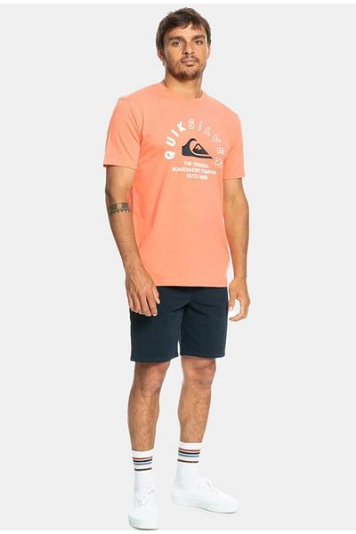 Quiksilver MIXEDSIGNALS M TEES - Ροζ Ανδρικό T-Shirt