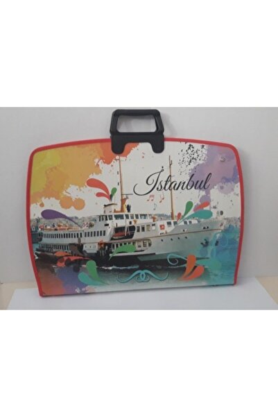 Abka Proje Resim Çantası Asorti Renkler Karma Desenler