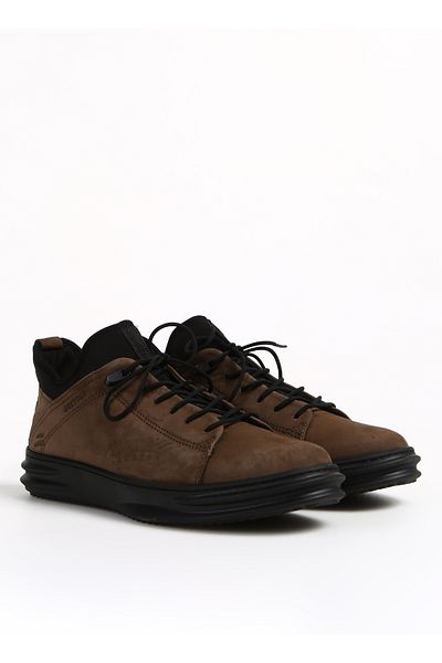 Greyder Leather + Textile Gray Men's Casual Shoes 13650 MR TRENDY AYK