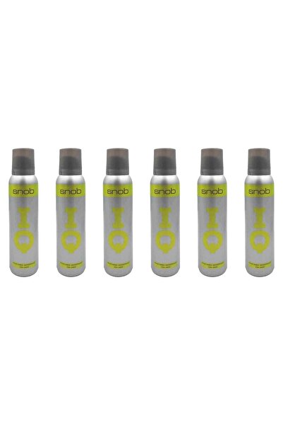 Snob For Men Iq Deodorant 150ml 6 Adet