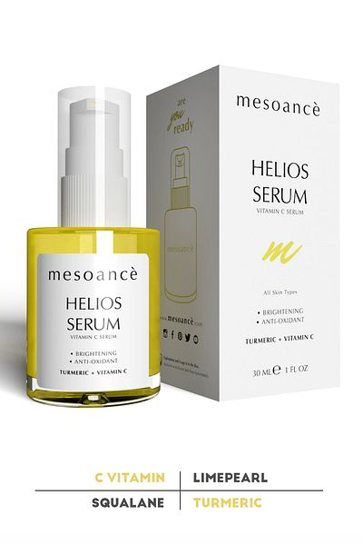 Mesoance Helios Skin Serum Moisturizing Anti-Blemish and Acne Antioxidant Vitamin C Serum - 30 ml