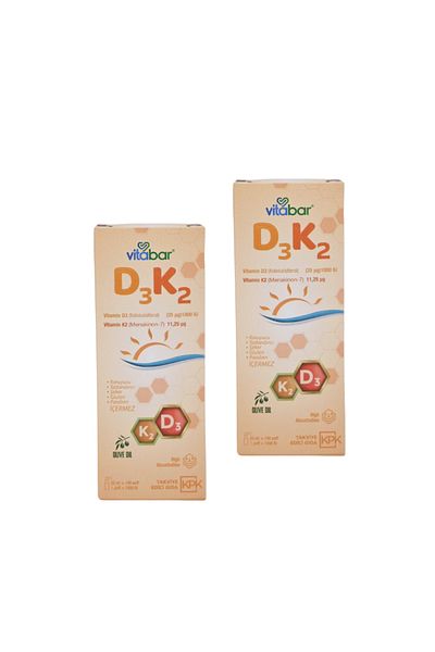 Vitabar D3K3 - Advantageous Pack of 2