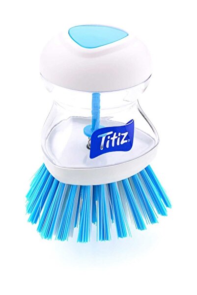 Titiz Plastik فرشاة تنظيف الأطباق مع وعاء