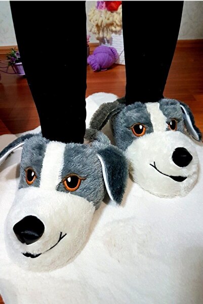 Genel Markalar Unisex Köpek Peluş Panduf