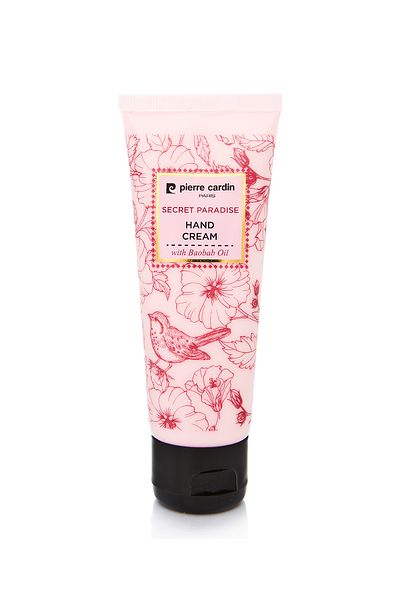 Pierre Cardin Secret Paradise Moisturizing Hand Cream with Baobab Oil and Vitamin E - 75 ml