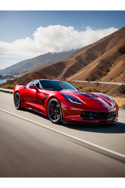 YAPAY ZEKA SANAT Παγκόσμια συλλογή αθλητικών αυτοκινήτων - Αφίσα 10 τεμαχίων