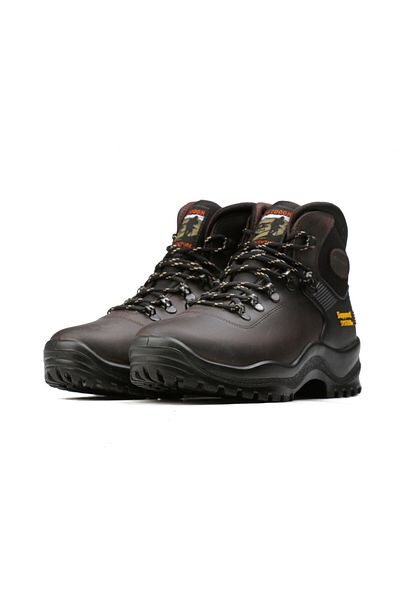 GriSport Cizme de trekking de iarnă unisex, rezistente la apă și frig, cu talpă robustă