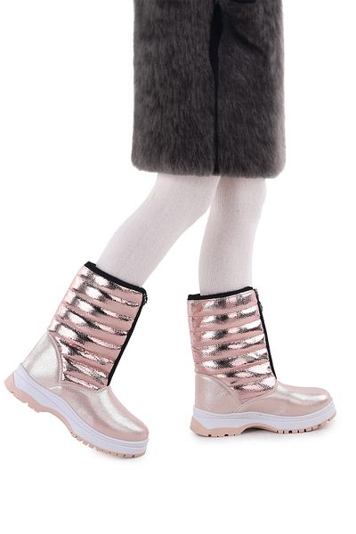 KARAMAZI Vakko Girl's Snow Boots - με φερμουάρ, Arz 2732