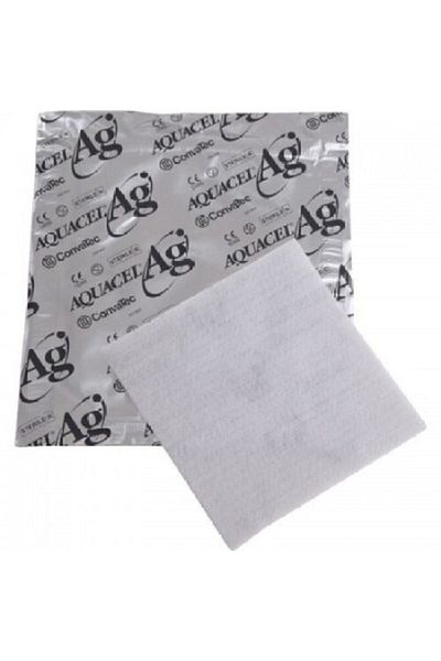 Convatec أكواسيل أغ ألجينيت غطاء جرح فضي معقم 10*10 (5 قطع)